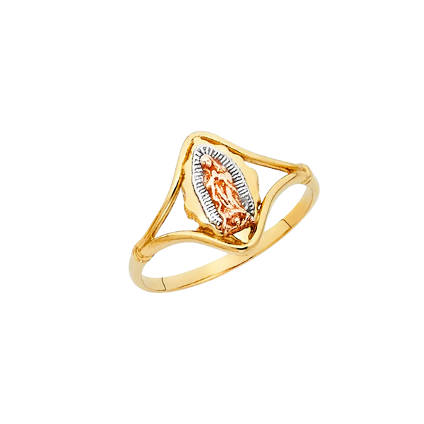 Guadalupe Ring - 14k Tri Color Gold