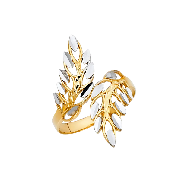 Fancy Ring - 14k Two Tone Gold