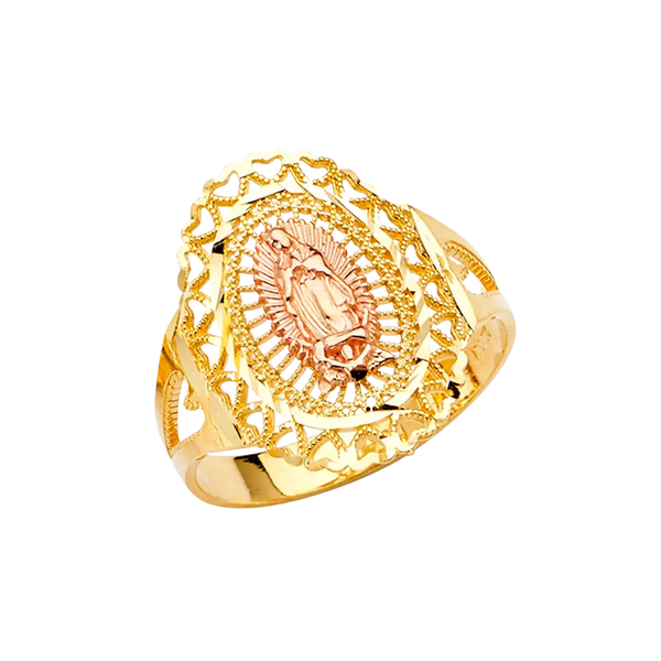 Guadalupe Ring - 14k Two Tone Gold