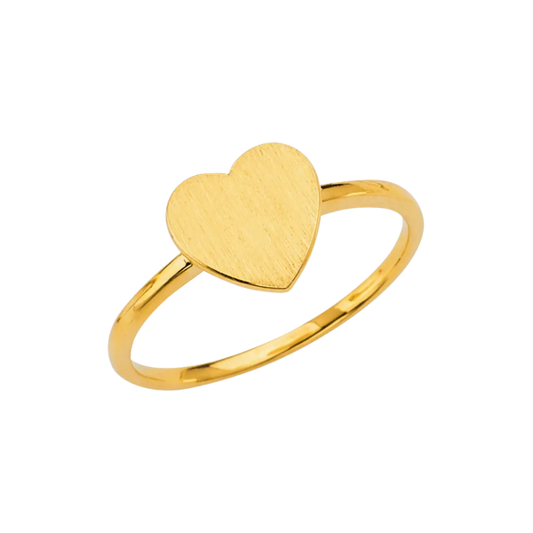 Signet Ring - 14k Yellow Gold