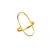 Fancy CZ Ring - 14k Yellow Gold