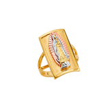 Guadalupe Ring - 14k Tri Color Gold