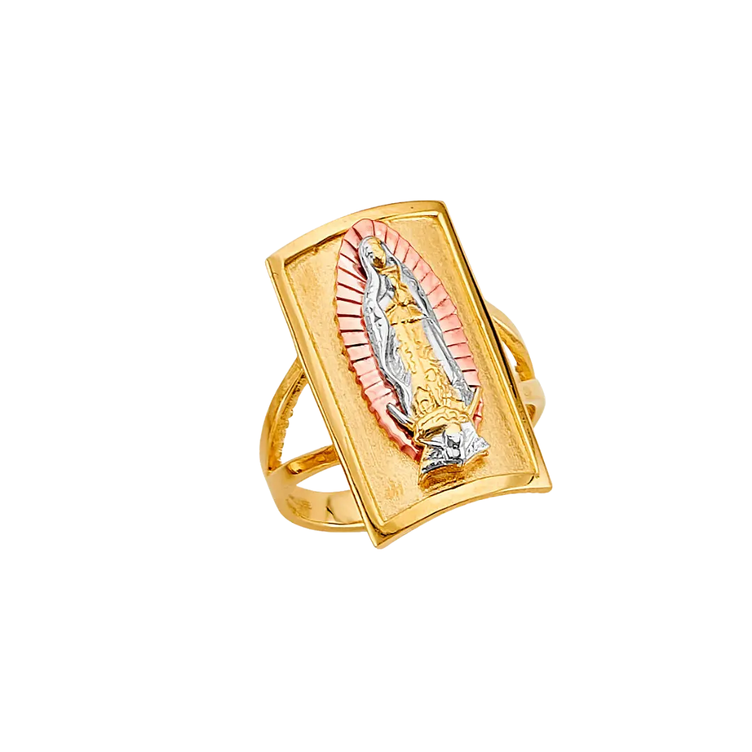 Guadalupe Ring - 14k Tri Color Gold