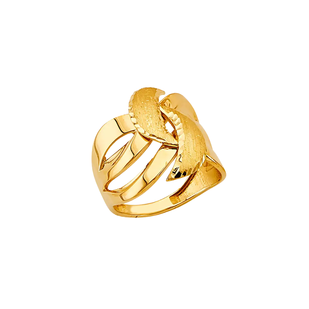 Fancy Ring - 14k Yellow Gold