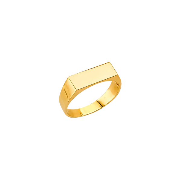 Signet Ring - 14k Yellow Gold