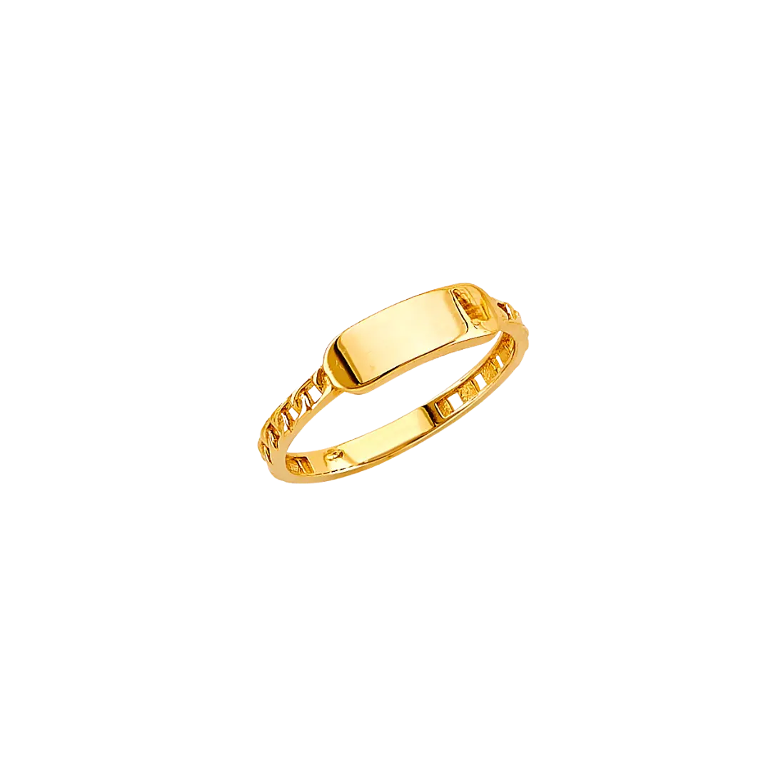 Ladies Ring - 14k Yellow Gold