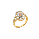 Guadalupe Ring - 14k Tri Color Gold