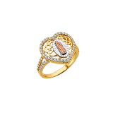 Guadalupe Ring - 14k Tri Color Gold