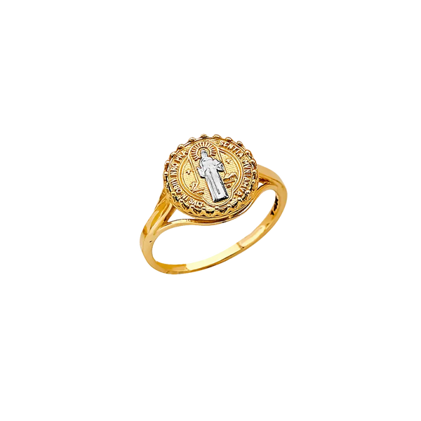 San Benito Ring - 14k Two Tone Gold