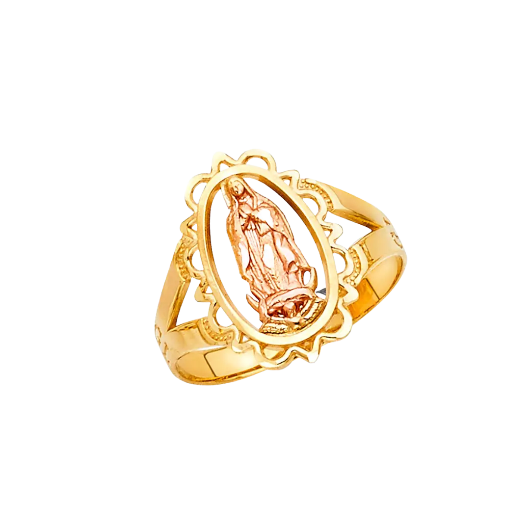 Guadalupe Ring - 14k Two Tone Gold