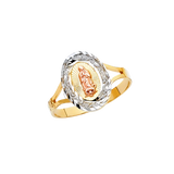 Guadalupe Ring - 14k Tri Color Gold