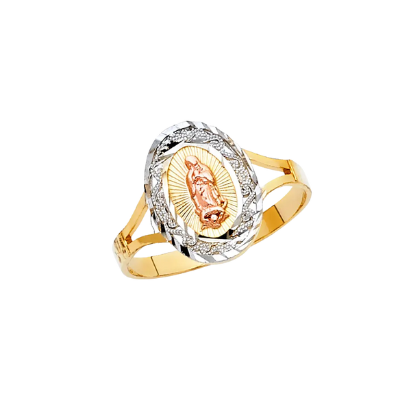 Guadalupe Ring - 14k Tri Color Gold