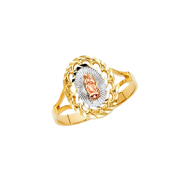 Guadalupe Ring - 14k Tri Color Gold