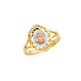 Guadalupe Ring - 14k Tri Color Gold