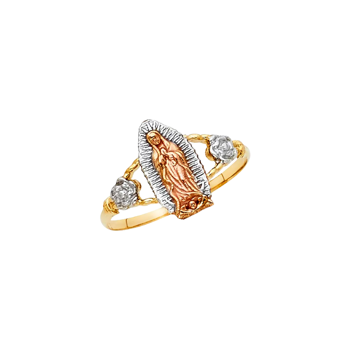 Guadalupe Ring - 14k Tri Color Gold