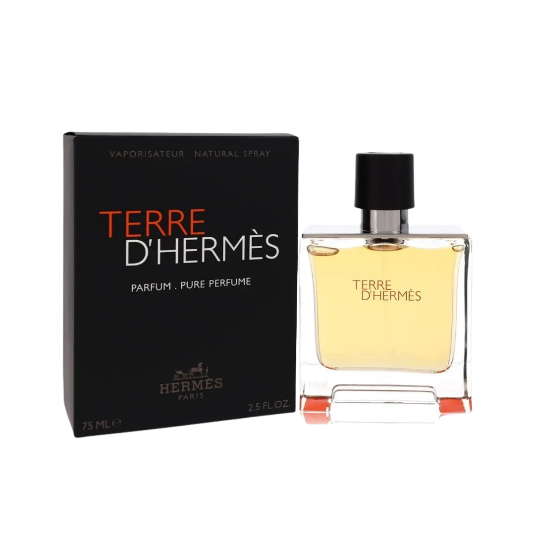 Terre D'Hermes Parfum Spray by Hermes 2.5 OZ