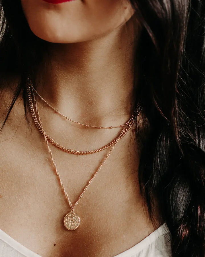 Women's Gold Necklace Collection